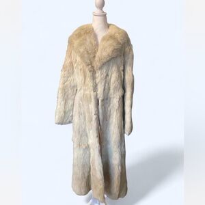 Chic Cream Fur Jacket